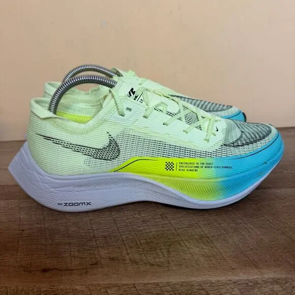 Nike ZoomX Vaporfly NEXT% 2 Green/White RUNNING SHOES CU4123-700 Women’s US 10.5 - Picture 3 of 8